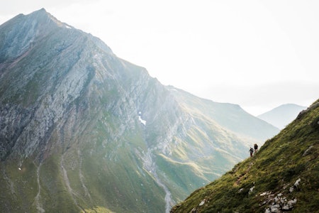 SUNNMØRSALPENE: Molladalen ligger i det foreløpige forslaget. Her foreviget fra en sommertur med fjellsko og sekk. Foto: Sondre Forsell molladalen sunnmøre sunnmørsalpene