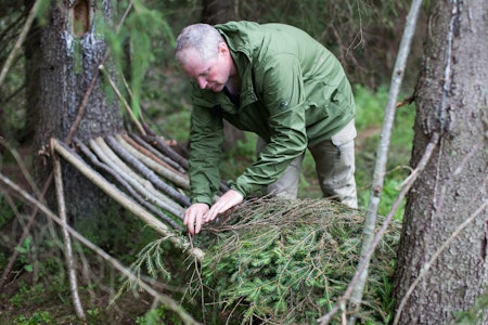EFFEKTIV: Matt Skuse tar seg gjerne tid til å lage en skikkelig seng, og bruker omlag en halv time på å få denne varianten ferdig. Foto: Christian Nerdrum EFFEKTIV: Matt Skuse tar seg gjerne tid til å lage en skikkelig seng, og bruker omlag en halv time på å få denne varianten ferdig. Foto: Christian Nerdrum