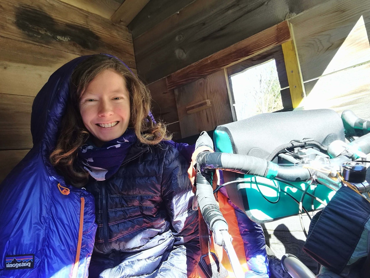 SYKKELTUR I UNNTAKSTILSTAND: Teresie Hommersand er ute på noe helt annet enn et mikroeventyr. Nå nærmer hun seg Berlin. Det er umulig å ikke bli påvirket, skriver hun. Foto: Privat Teresie hommersand