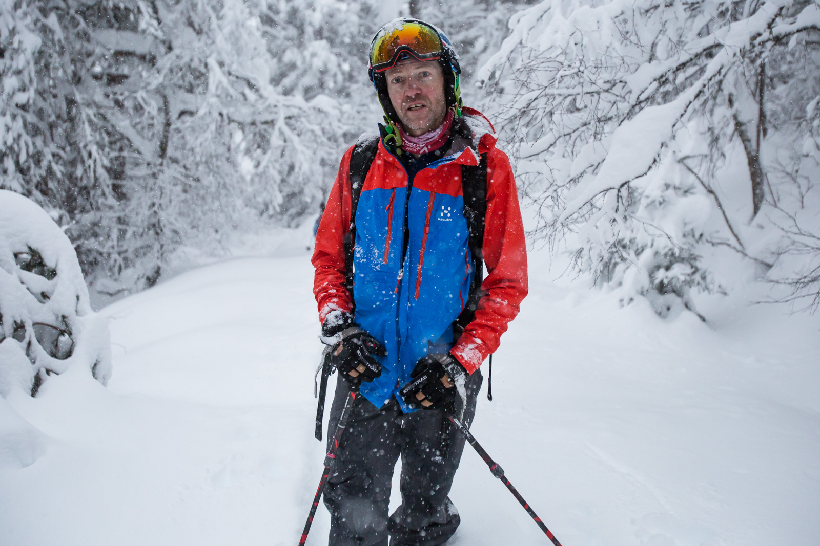 BRUTAL, MEN SOSIAL: Selv om en kanskje ikke skulle tro det, er faktisk Bård Smestad også en veldig sosial type. Bilde: Christian Nerdrum