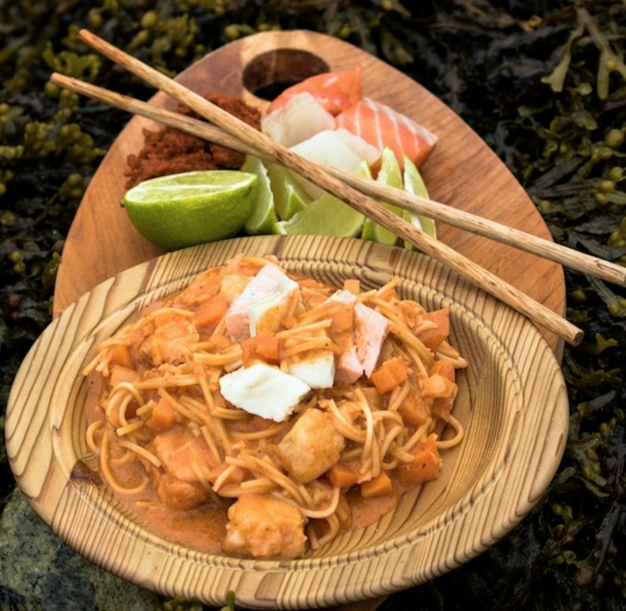 THAI PÅ TUR: Ei fiskegryte som er rik på smak. Foto: Sigrid Henjum THAI PÅ TUR: Ei fiskegryte som er rik på smak. Foto: Sigrid Henjum