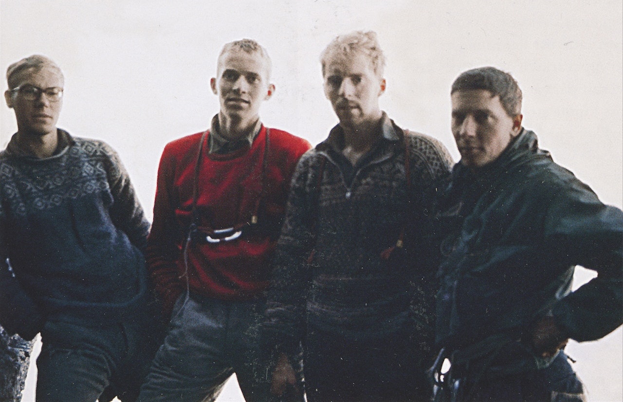 DET NORSKE LAGET: Fra venstre: Jon Teigland, Odd Eliassen, Ole Daniel Enersen og Leif Norman Patterson. Foto: Leif Norman Patterson 