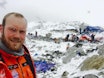 I BASECAMP: Ekspedisjonsleder Inge Meløy i basecamp etter jordskjelvet.  inge meløy everest