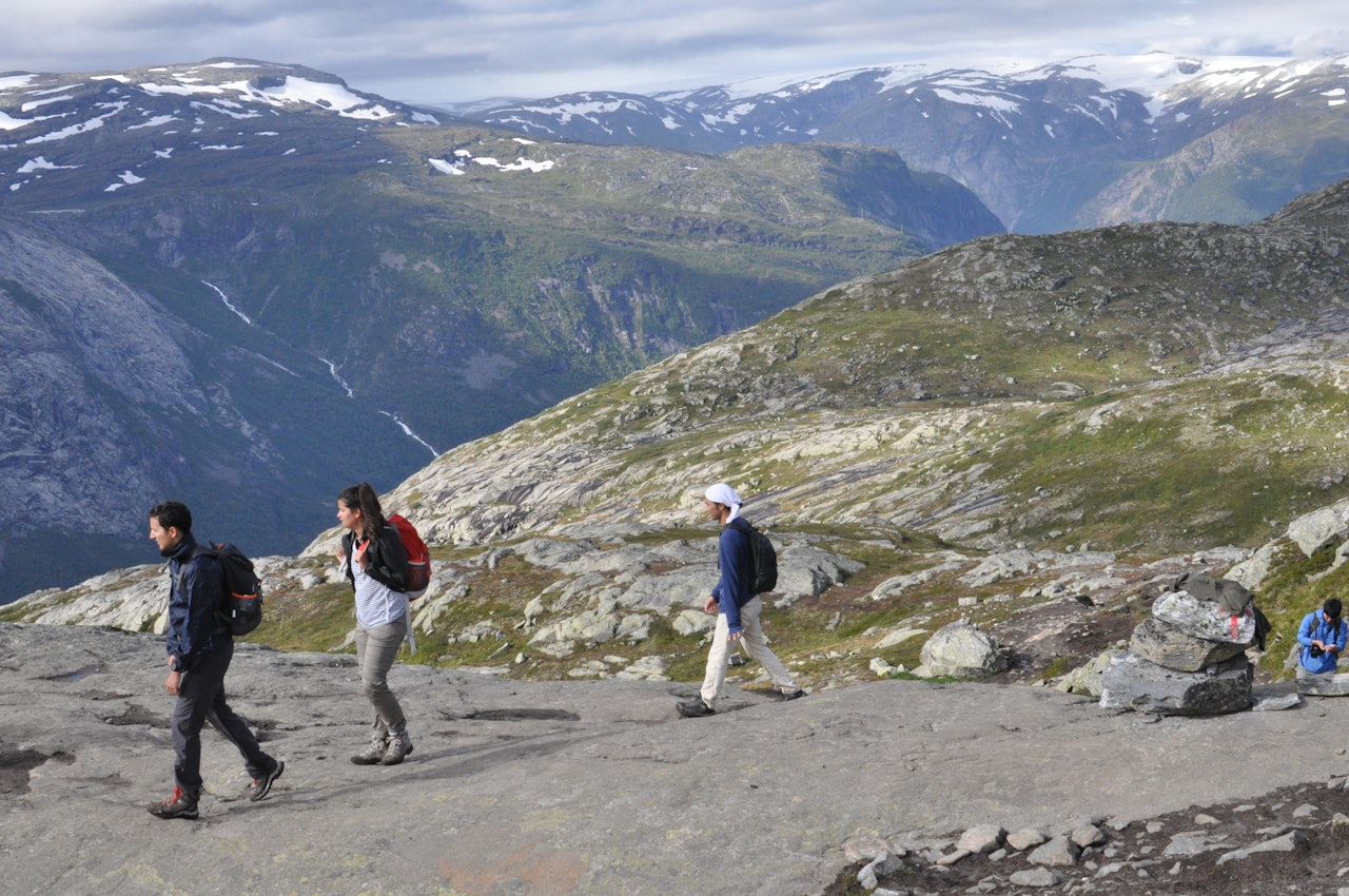 Går man i fjellet en fin høstdag er det lett å se hvem som er norsk og hvem som er utlending, skriver kronikkforfatteren. Går man i fjellet en fin høstdag er det lett å se hvem som er norsk og hvem som er utlending, skriver kronikkforfatteren.