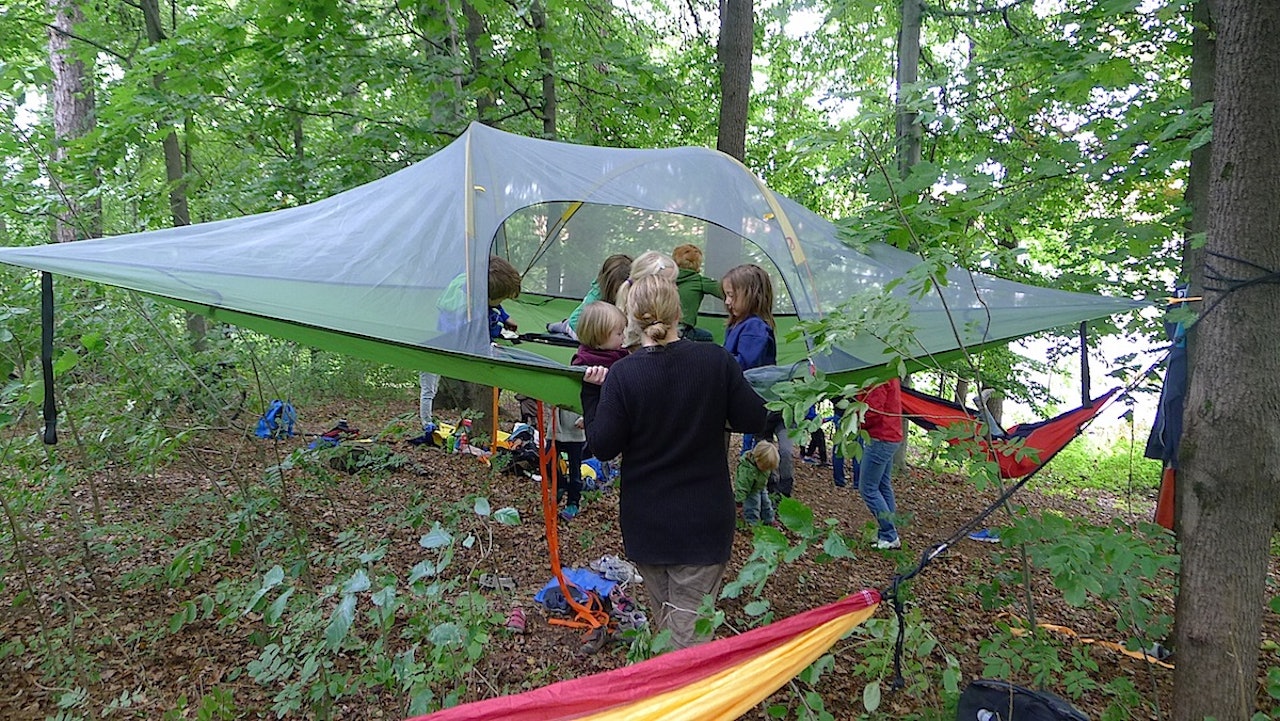OSLO TREKLATREKLUBB: Fra forrige treklatresøndag i Bergskogen.  OSLO TREKLATREKLUBB: Fra forrige treklatresøndag i Bergskogen.