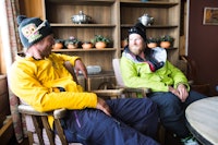 Dave Rosenbarger og Johan Wildhagen på Spiterstulen. Foto: Christian Nerdrum Dave Rosenbarger og Johan Wildhagen på Spiterstulen. Foto: Christian Nerdrum