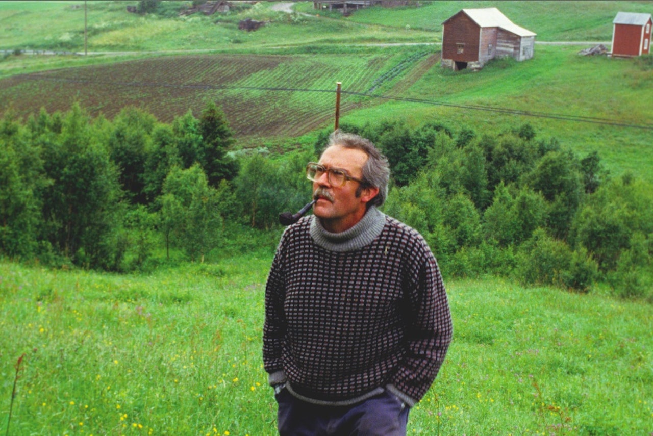 HJEMME PÅ GÅRDEN: Sigmund Kvaløy Setreng i 1984. Foto: Scanpix