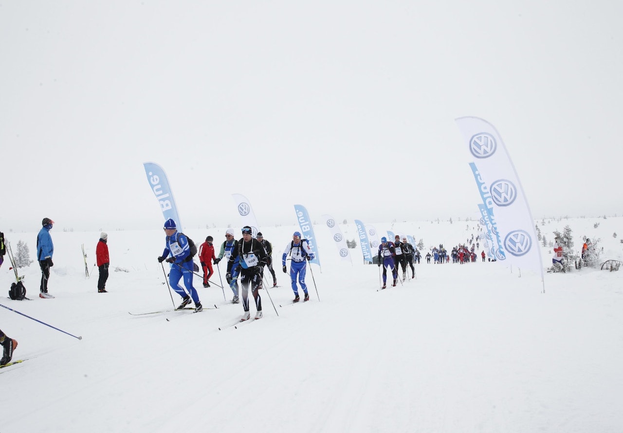 FJELLVETT: Det må stille strengere krav til de som deltar, slik at man vet at de er i stand til å ta vare på seg selv, skriver Arne Nåtedal i åpent brev til Birken-arrangørene, etter helgens avlysing. Her fra fjorårets Birkebeinerrenn. Foto: Birken AS FJELLVETT: Det må stille strengere krav til de som deltar, slik at man vet at de er i stand til å ta vare på seg selv, skriver Arne Nåtedal i åpent brev til Birken-arrangørene, etter helgens avlysing. Her fra fjorårets Birkebeinerrenn. Foto: Birken AS
