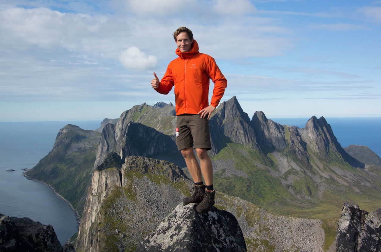 EVENTYR: I et helt år har Andreas Orset vært på tur som Alfas Eventyrer. Senja ble et av høydepunktene. Alle foto: Andreas Orset alfaeventyreren - Andreas orset