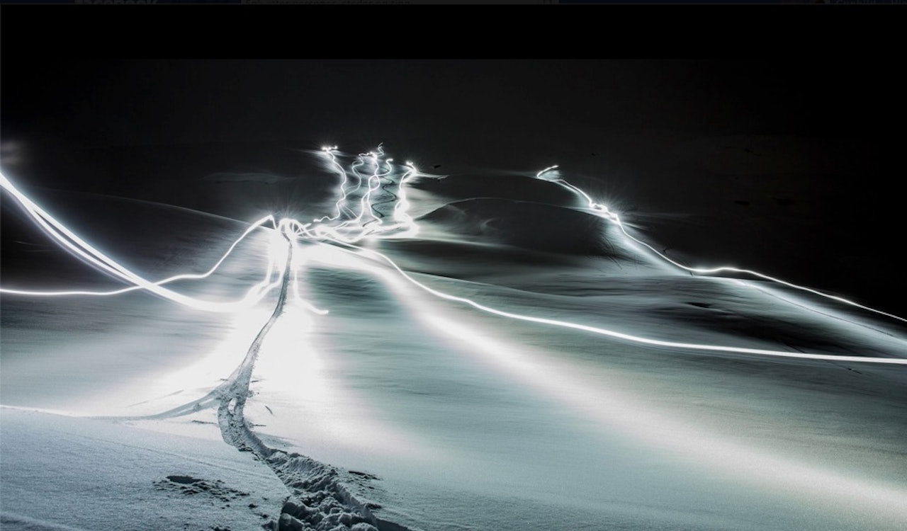 Sju gode venner. Ett fjell. En onsdag i januar. Foto: Tore Friele Lie/Falkeblikk Sju gode venner. Ett fjell. En onsdag i januar. Foto: Tore Friele Lie/Falkeblikk