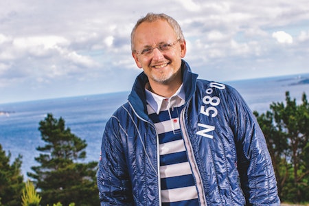 FORETREKKER RUSLETURER: Stomberg-gründer Steinar J. Olsen. Foto: Jan Rune Eide