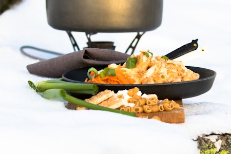 FISKEMIDDAG: Fiskegrateng er ein klassikar, og også godt eigna som turmat. Foto: Sigrid Henjum  FISKEMIDDAG: Fiskegrateng er ein klassikar, og også godt eigna som turmat. Foto: Sigrid Henjum