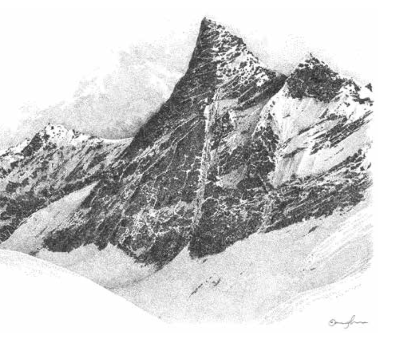 HØY VERDI: Velg ferd etter evne så belønner møtet med fri natur deg med et langt liv fylt av mestringsglede. Illustrasjon: Danny Larsen  HØY VERDI: Velg ferd etter evne så belønner møtet med fri natur deg med et langt liv fylt av mestringsglede. Illustrasjon: Danny Larsen
