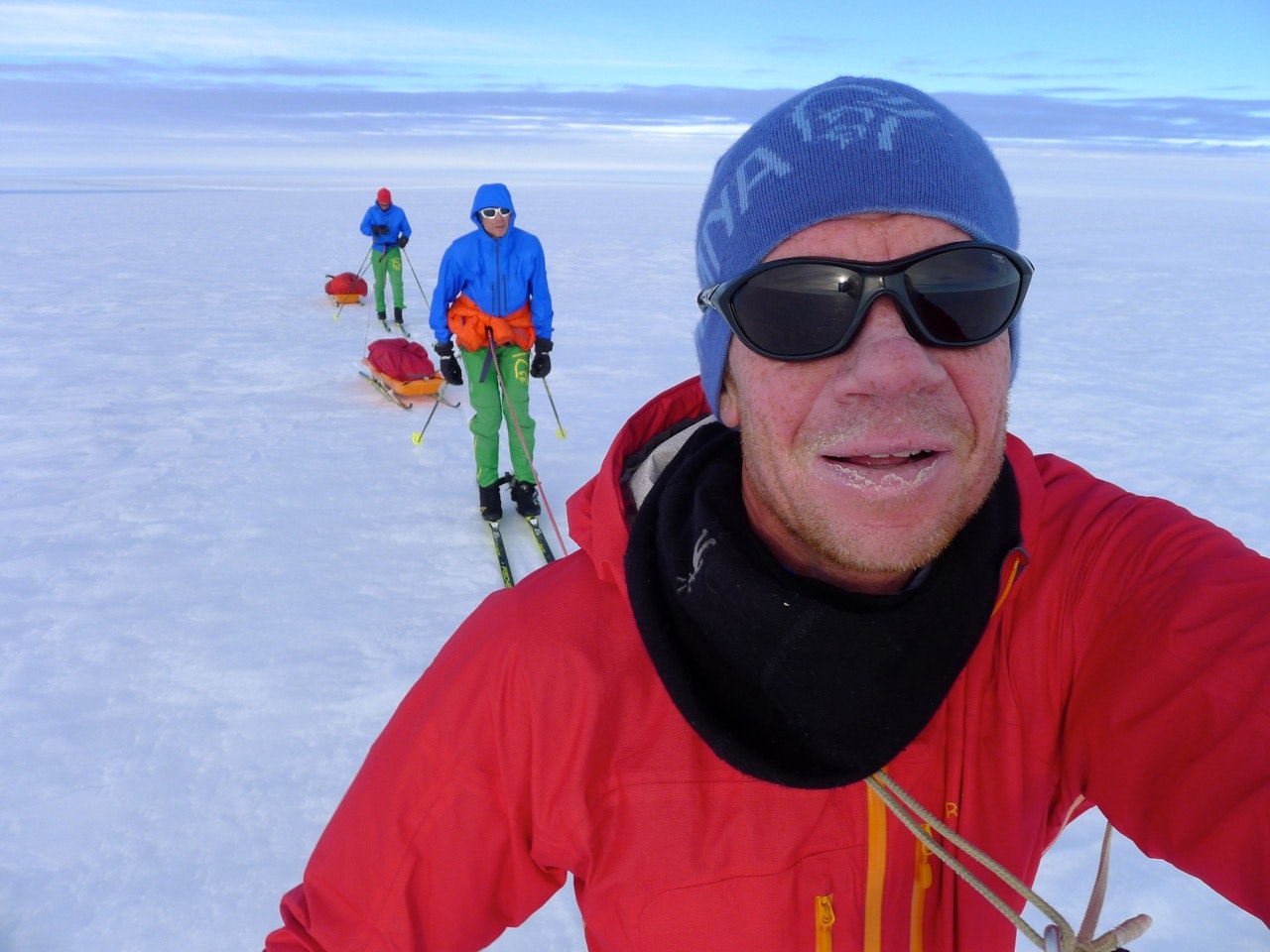 I sommer var Robert Caspersen med på å krysse Grønlandsisen på rekordtid, sammen med Trond Hilde og Ivar Tollefsen.