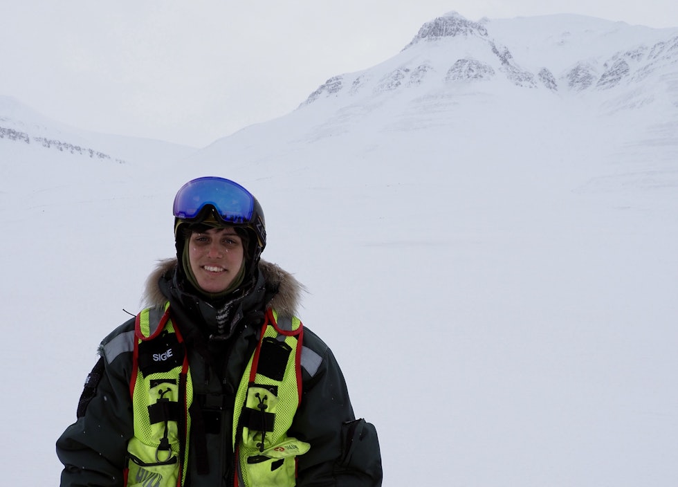 SIGNE: Hun har jobbet på Svalbard siden 2013, og har ikke noen umiddelbar plan om å forlate Arktis med det første. Foto: Lisa Kvålshaugen Bjærum P1010829 2