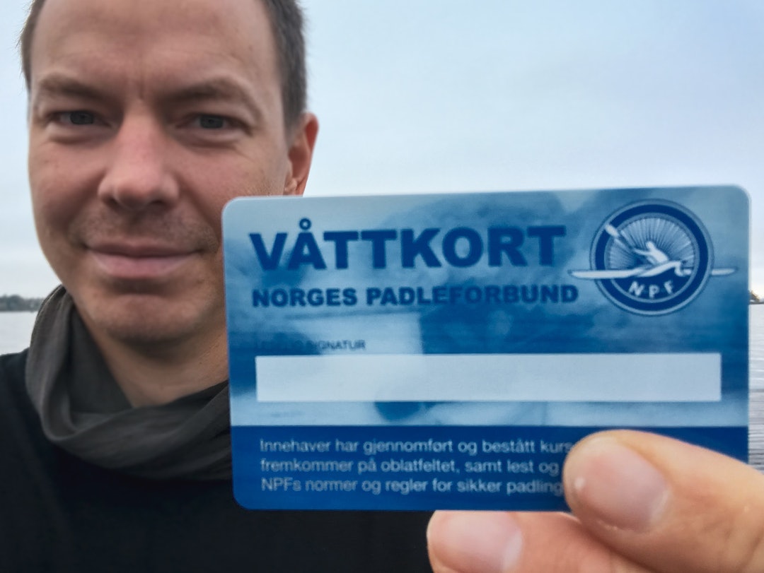 VÅTT KORT: Sånn ser våttkortet til Kristoffer Vandbakk ut. Sånn ser våttkortet ut