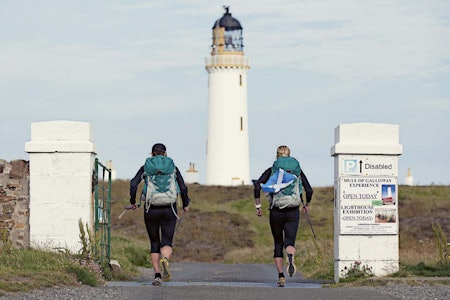 ENDELIG: Men samtidig så altfor raskt framme ved Fyret ved Mull of Galloway. Foto: David Moffatt ENDELIG: Men samtidig så altfor raskt framme ved Fyret ved Mull of Galloway. Foto: David Moffatt