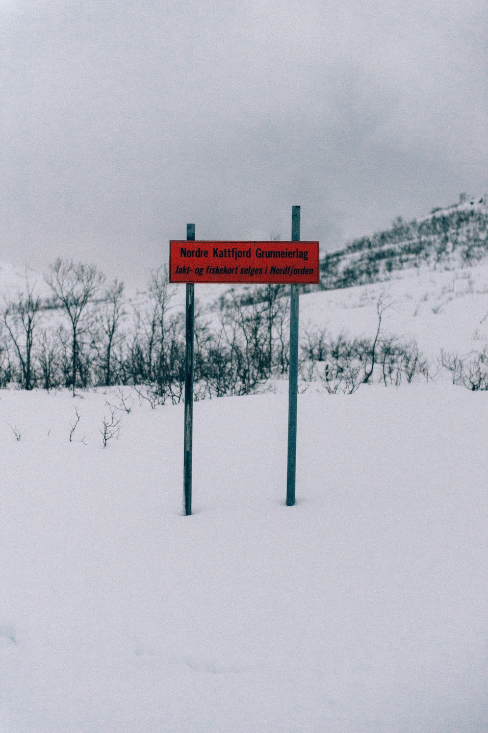 PÅ PLASS: Vesentlig skilting. Foto: Sjur Melsås PÅ PLASS: Vesentlig skilting. Foto: Sjur Melsås