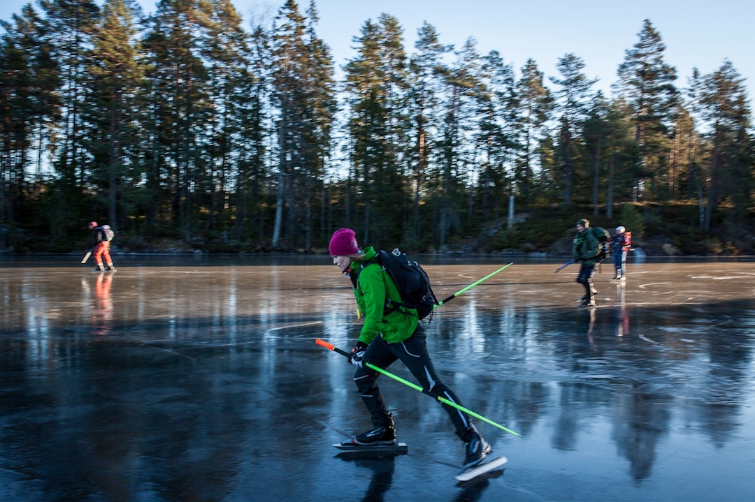 FY FLATE: Artikkelforfatteren kjenner på fartsfølelsen.