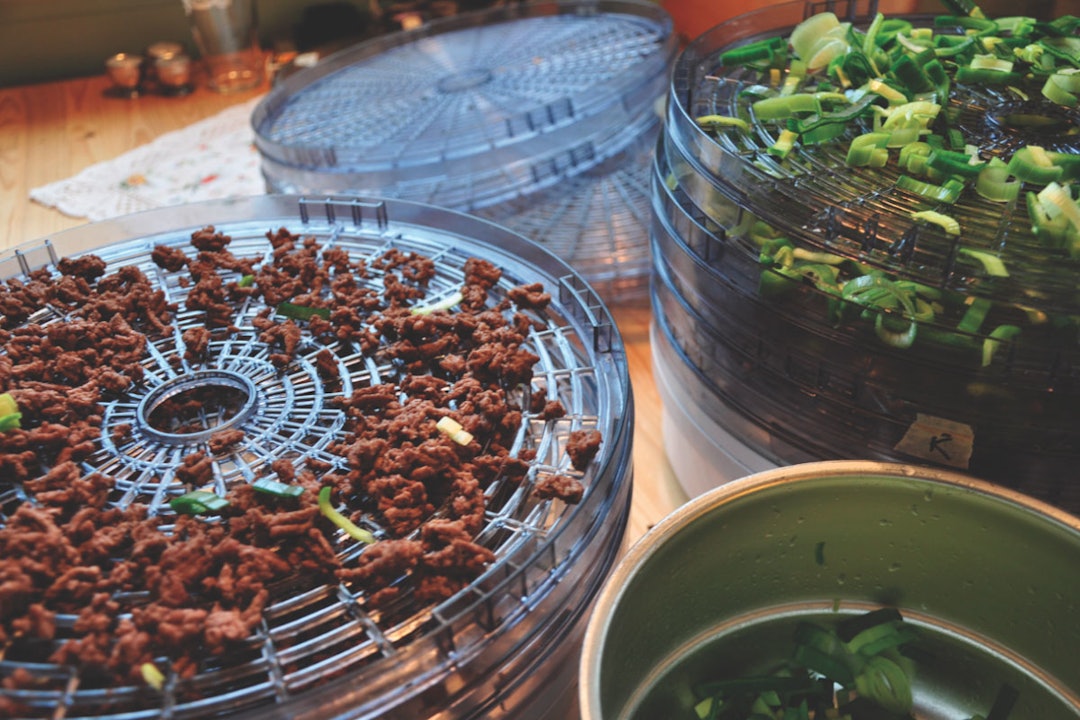 Tørket sopp og mat er perfekt til langtur, da det har lav vekt, lang holdbarhet og masse næring! Foto: Sigrid Henjum tørket mat sopp sigrid henjum mattips