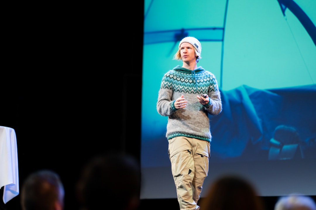 STIAN MED SEKKEN: Stian Aadland var blant trekkplastrene. Foto: Kyle Meyr STIAN MED SEKKEN: Stian Aadland var blant trekkplastrene. Foto: Kyle Meyr