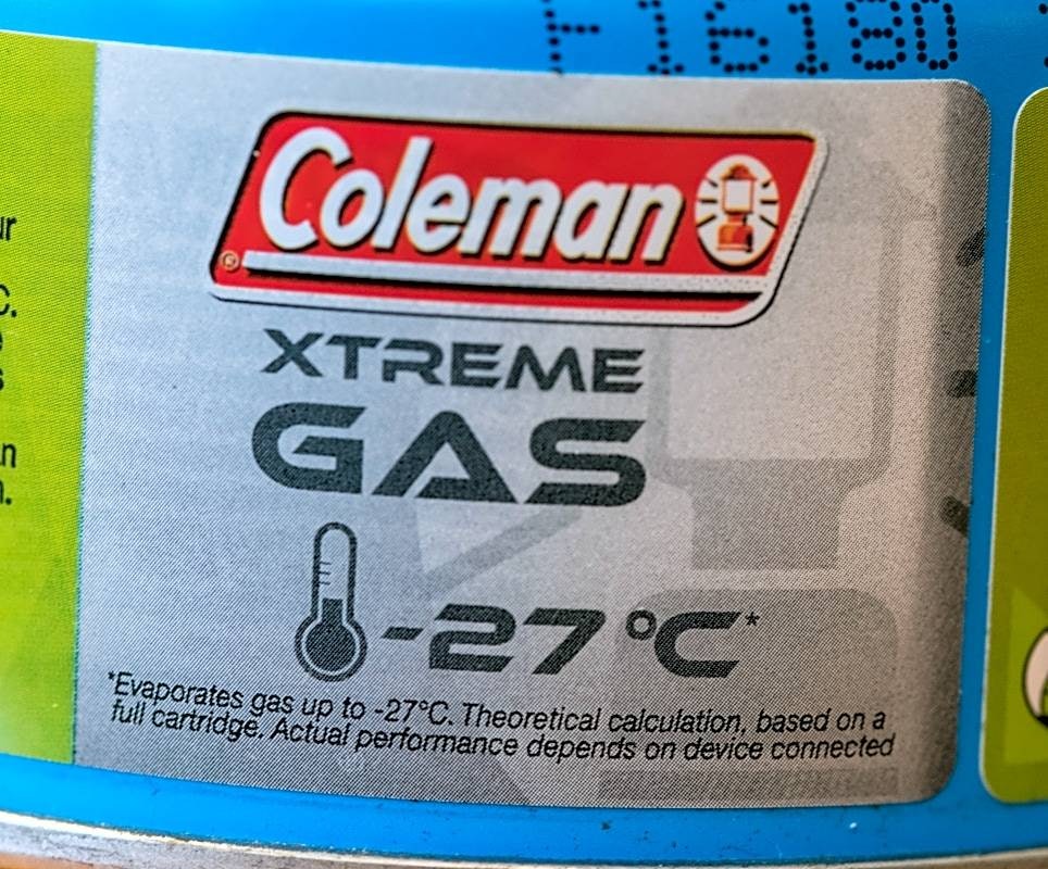 GASSBEHOLDER: Vi har testet Coleman Xtreme Gas. Foto: Randulf Valle
