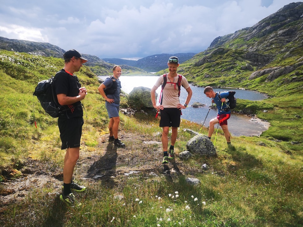 GJENGEN: Ryger er en skikkelig langtur. Foto: Rune Eie ryger ruta