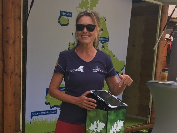ECOTRAIL-SJEFEN: Løpsleder Marit Karlsen for Ecotrail Oslo er også habil ultraløper. ECOTRAIL-SJEFEN: Løpsleder Marit Karlsen for Ecotrail Oslo er også habil ultraløper.