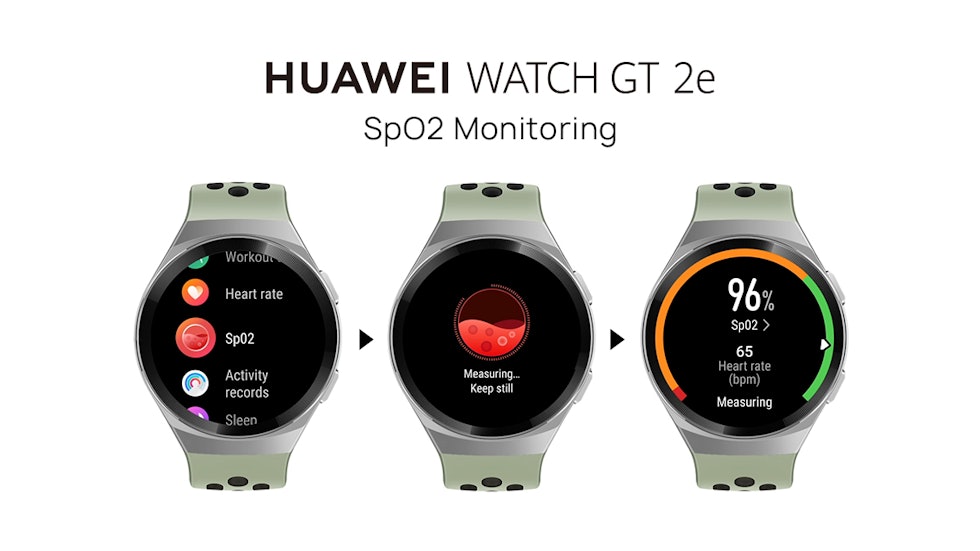 HUAWEI: Også kinesiske Huawei har smartklokker som kan måle blodets oksygen-innhold. Huawei