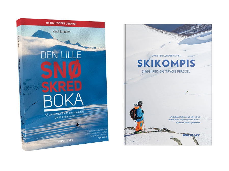 Skikompis og Den lille snøskred boka Skredutstyr-kunnskap-5