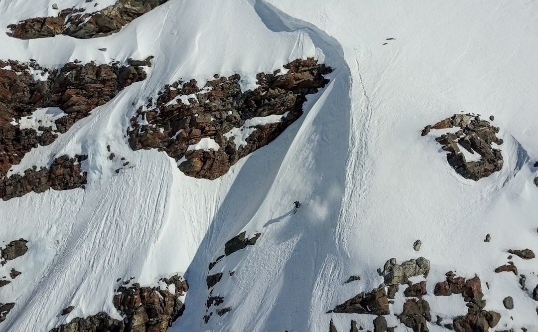 VILL, VILLERE, WILLE: Wille Lindberg ned en stupbratt renne på Folgefonna Skisenter. Bilde: Christian Nerdrum VILL, VILLERE, WILLE: Wille Lindberg ned en stupbratt renne på Folgefonna Skisenter. Bilde: Christian Nerdrum