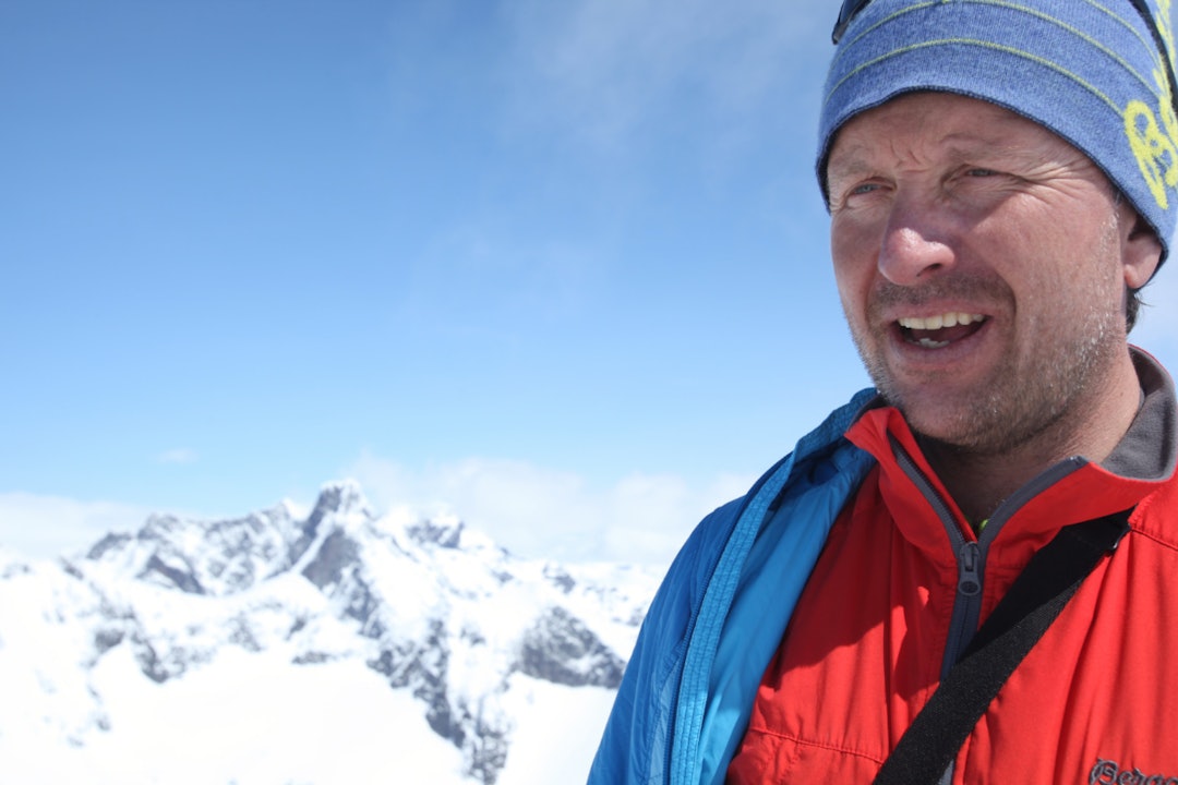 FLAKS: Jostein Aasen tenker mange har hatt flaks etter å ha sett skavl-filmen til Jonsson. Foto: Sigri Sandberg Jostein Aasen i NVE.