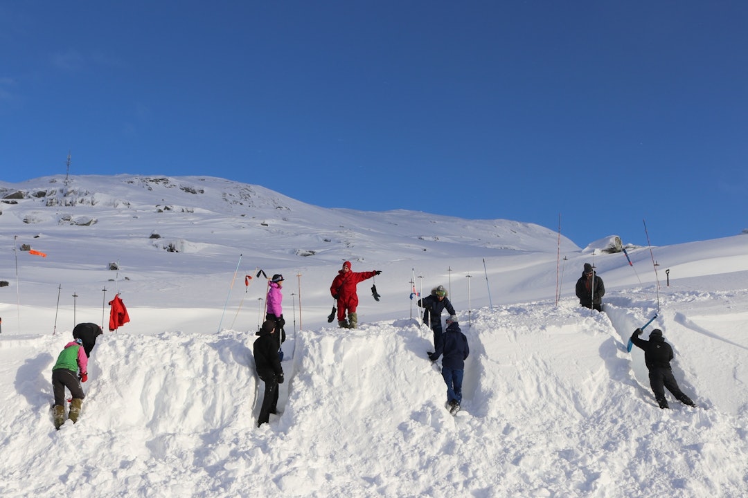 ROMSLIG: Her ligger forholdene godt til rette for flere kantgroper ved siden av hverandre. bygging av kantgrop
