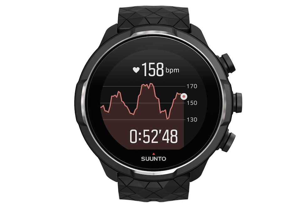 EKSTRA BATTERITID: Suunto 9 byr på ekstra lang batteritid og lyssterk berøringsskjerm. Suunot 9 Baro