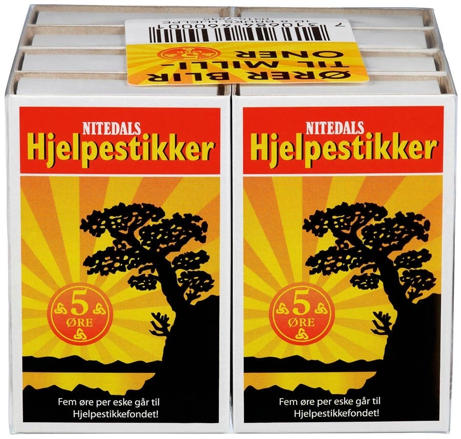 Nitedals hjelpestikker 10 pk Nitedals hjelpestikker 10 pk