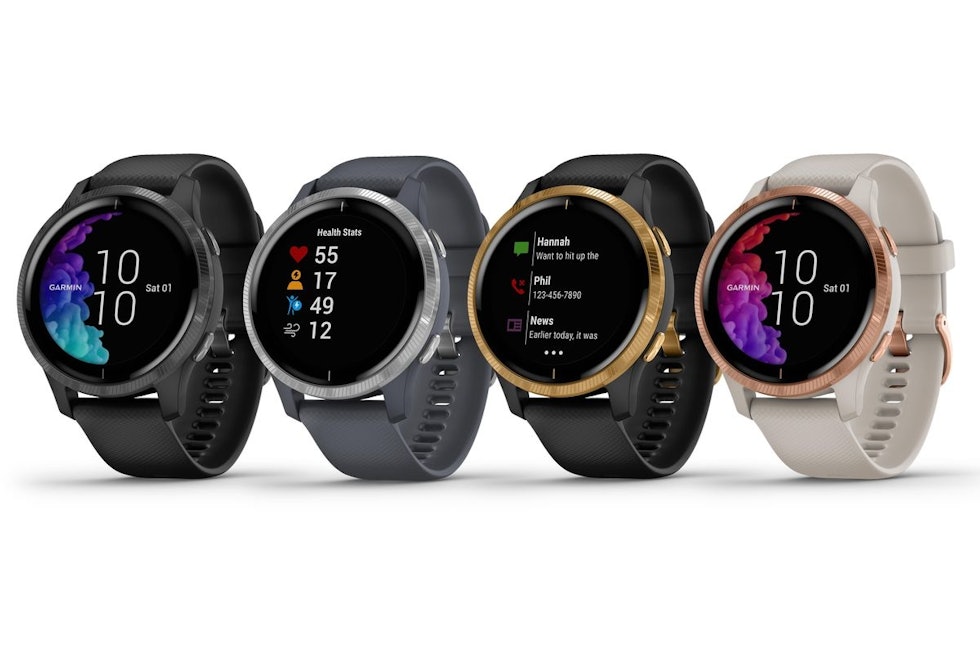 AMOLED-SKJERM: Ekstra lyssterk skjerm på Garmin Venu GARMIN VENU