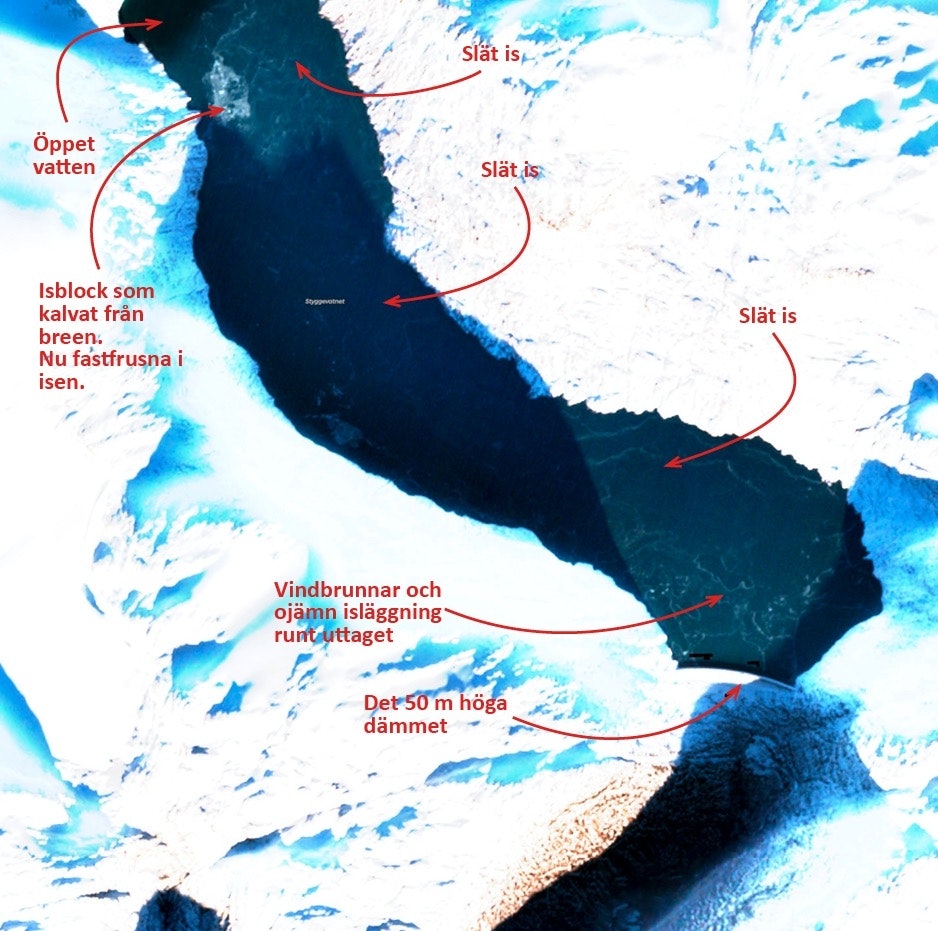 satelittbilde skøyteis