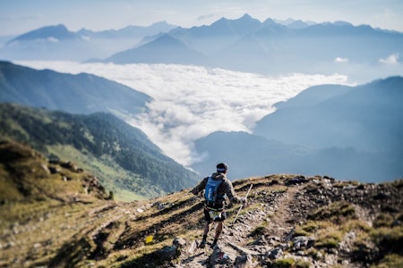 Det var i dette området i Dolomittene at den norske kvinnen ble truffet av lynet. Foto: Südtirol Ultra Sky Race Det var i dette området i Dolomittene at den norske kvinnen ble truffet av lynet. Foto: Südtirol Ultra Sky Race