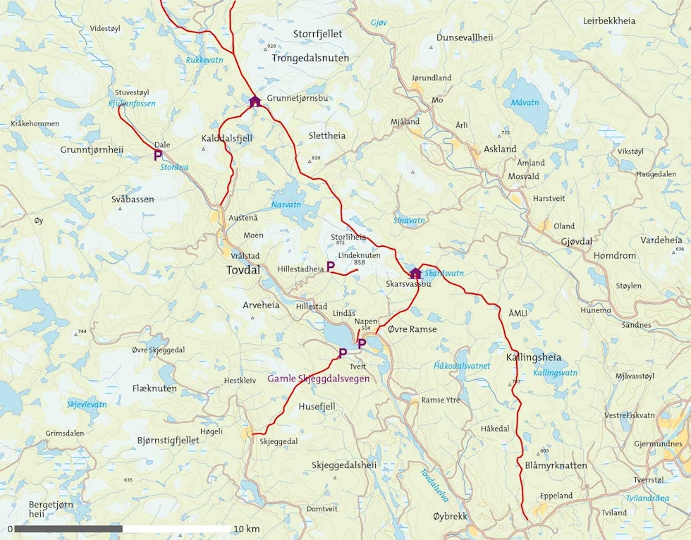 Tovdal-Kart
