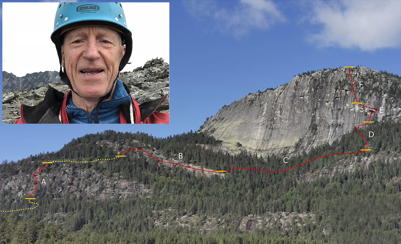 Klatrelegenden Ralph Høibakk er helt uenig med utsagnene til Marius Morstad, og ønsker via ferrata velkommen på Andersnatten. Ralph Høibakk, Andersnatten