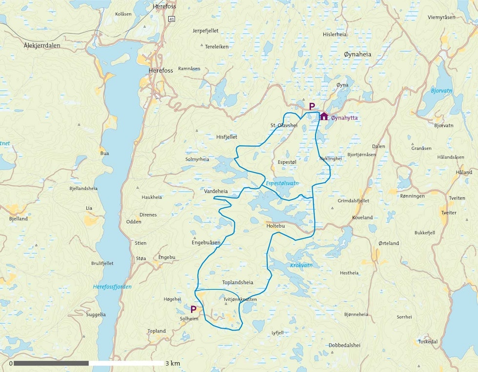 Ski-på-Toplandsheia-og-Øynaheia-Kart Ski-på-Toplandsheia-og-Øynaheia-Kart