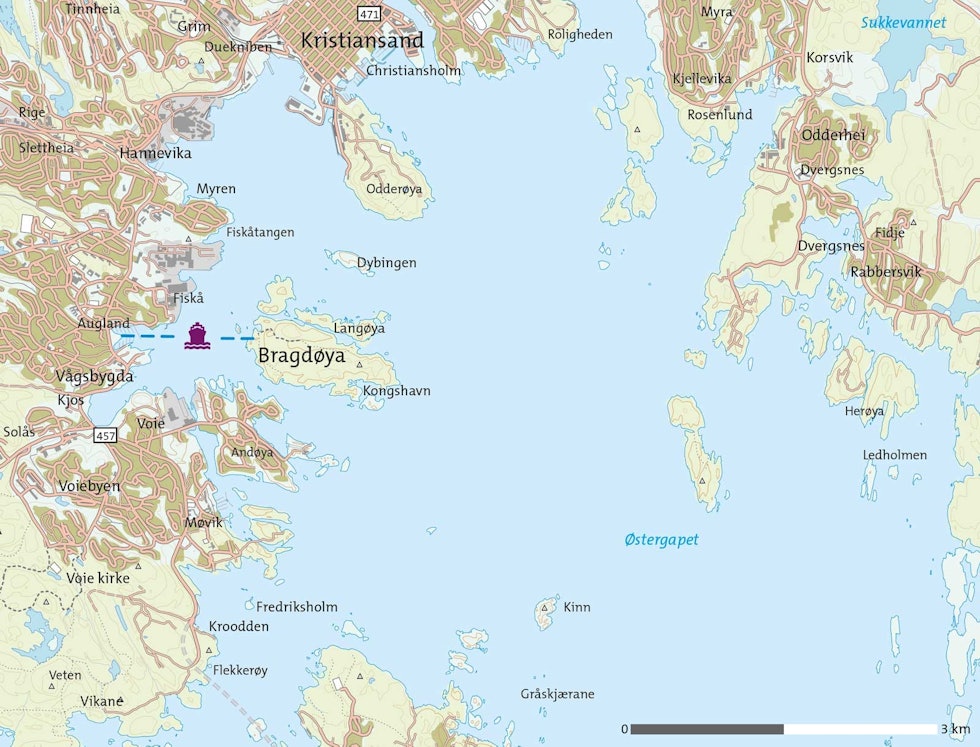 Bragdøya-Kart