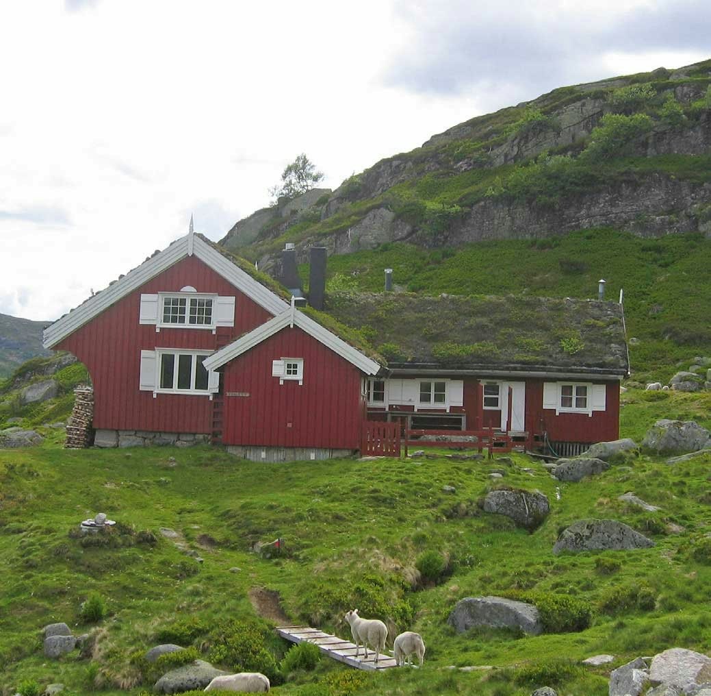 Gaukhei turisthytte Foto: Harald Flå Gaukhei-Sentralt-i-Seterdal-Vesthei-Harald-Flå-3