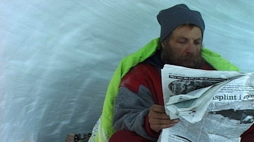 NØKLINGEN: Sverre Nøkling ble kjent gjennom dokumentaren Snøhulemannen. Foto: Fx Produksjoner snøhulemannen sverre nøkling