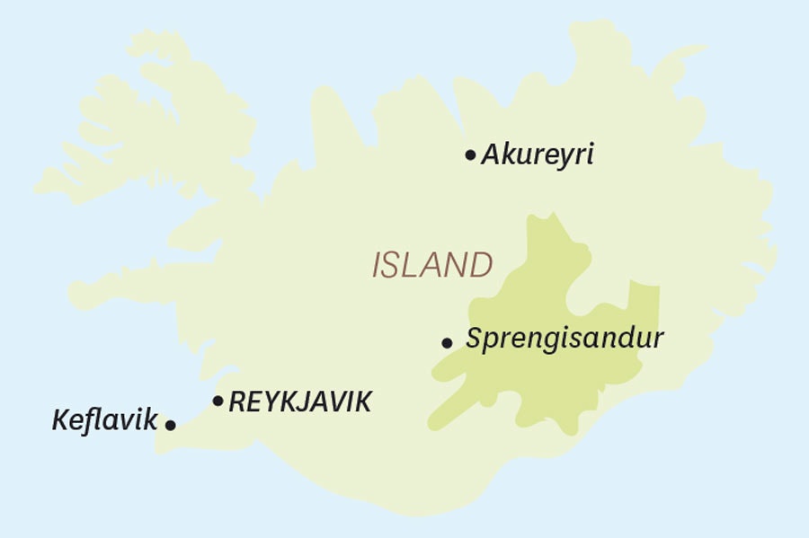Island-på-langs-ekspedisjon-kart