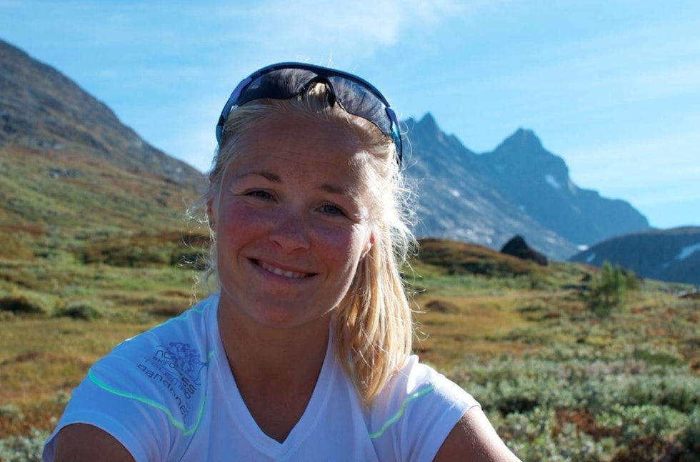 FJELLVANT: Vi møtte Malene Blikken Haukøy på Turtagrø, hvor hun har jobbet og trent i mange somre. Foto: Gunhild Aaslie Soldal malene blikken haukøy