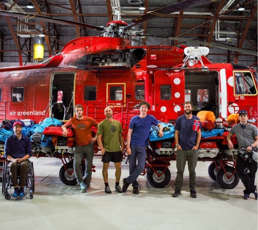Helikopter grønland ekspedisjon