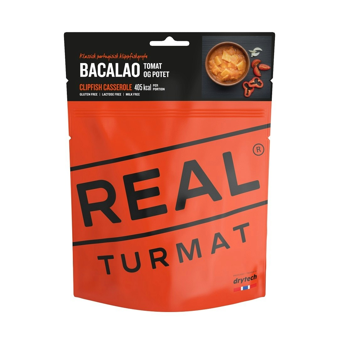 NYHET: Bacalao er en nyhet hos Real Turmat i 2021. Veil.pris: 120,- real turmat