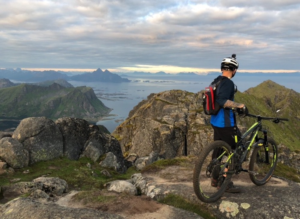 Jørn Hanssen er leder i NOTS Lofoten. Foto: Privat Jørn Hanssen - Bjørn Ståle Larsen 1000x