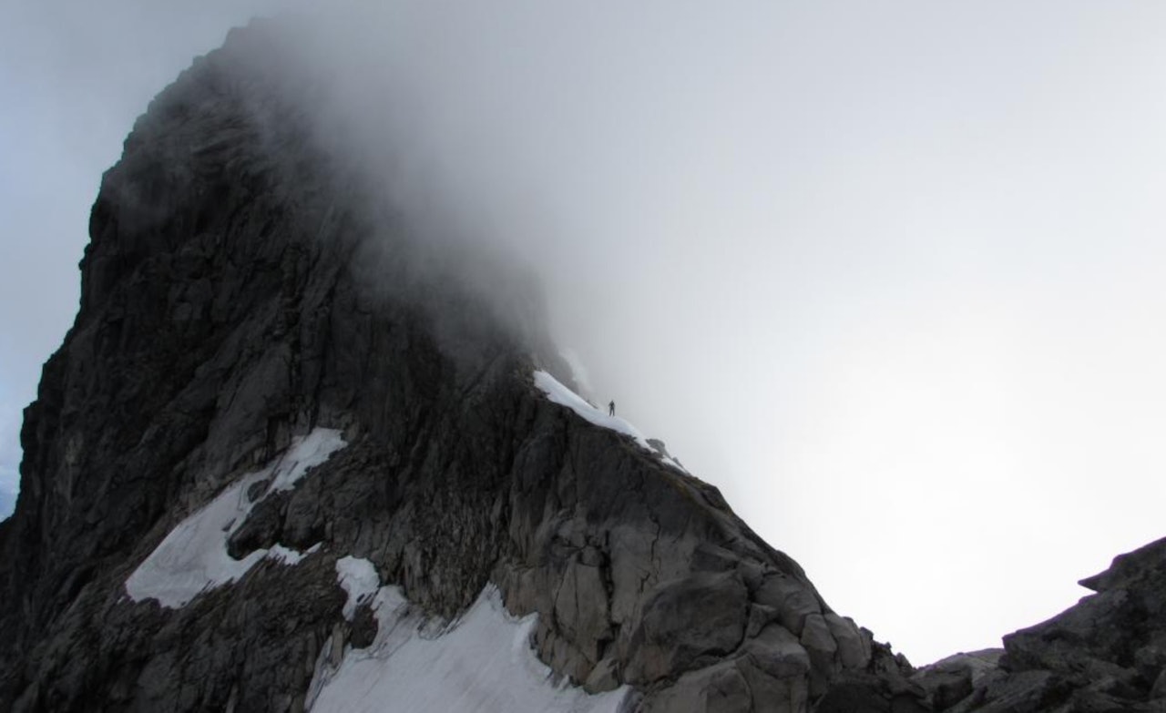 På Skagastølsryggen. Foto: Sondre Kvambekk På Skagastølsryggen. Foto: Sondre Kvambekk